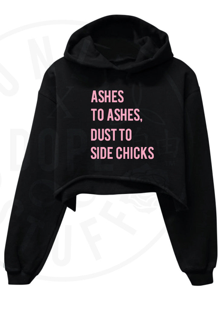 Ashes To Ashes Cropped Hoodie