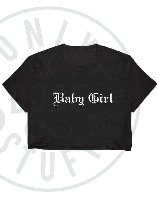 Baby Girl Crop Tee