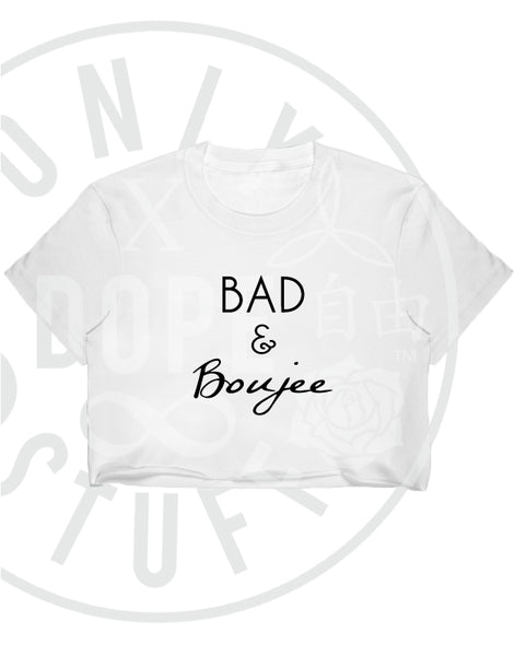 Bad and Boujee Cropped Hoodie – M. Allen