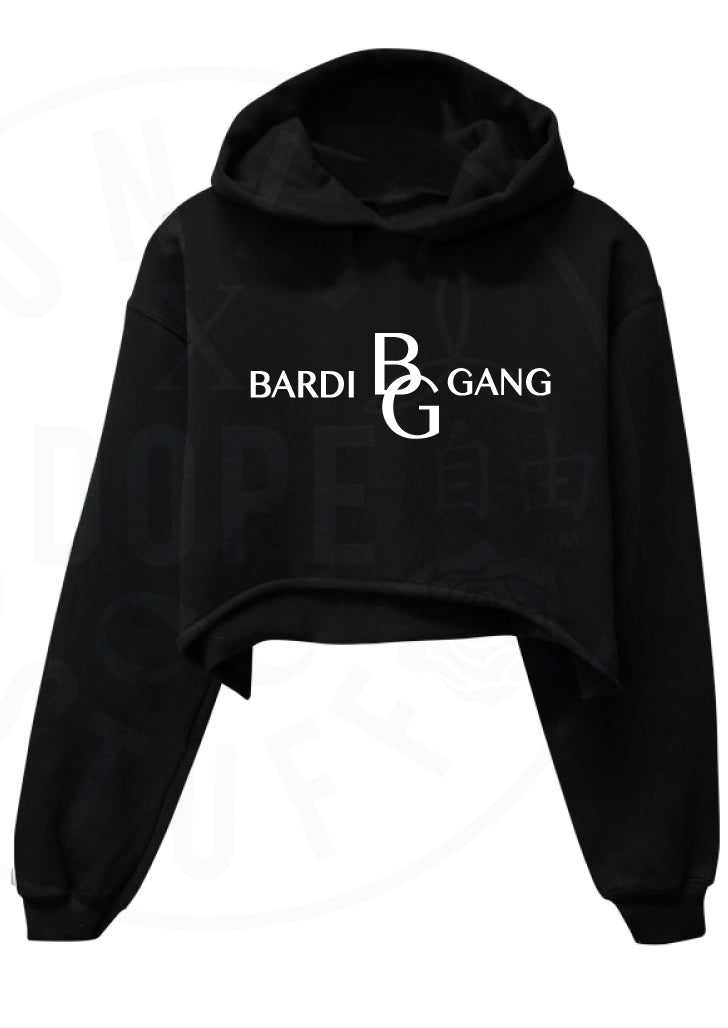 Bardi Gang Cropped Hoodie