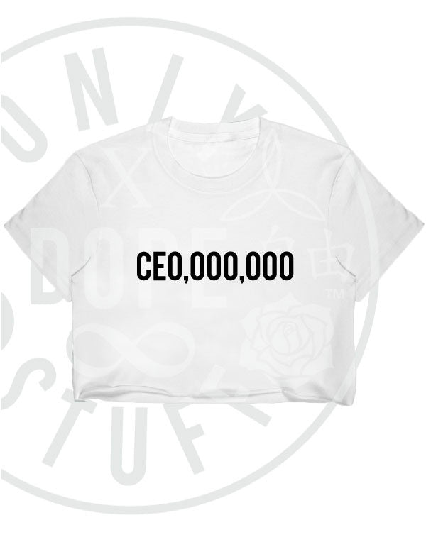 CEO,000,00 Crop Top