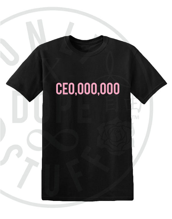 PGLTM BLACK CEO,000,000 T-SHIRT