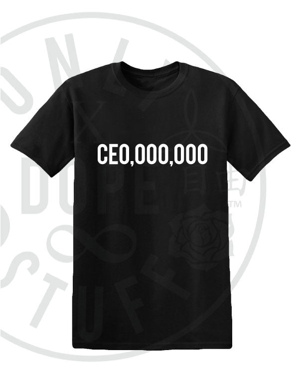 PGLTM BLACK CEO,000,000 T-SHIRT