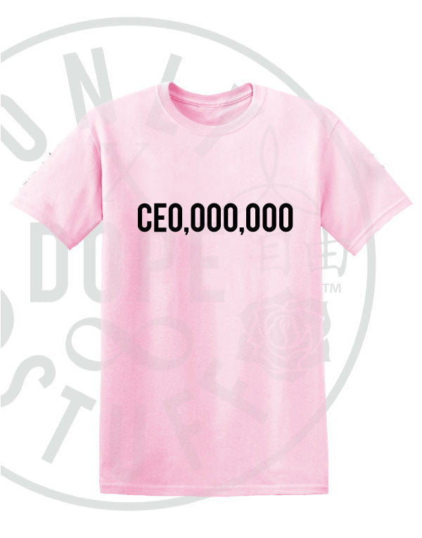PGLTM BLACK CEO,000,000 T-SHIRT
