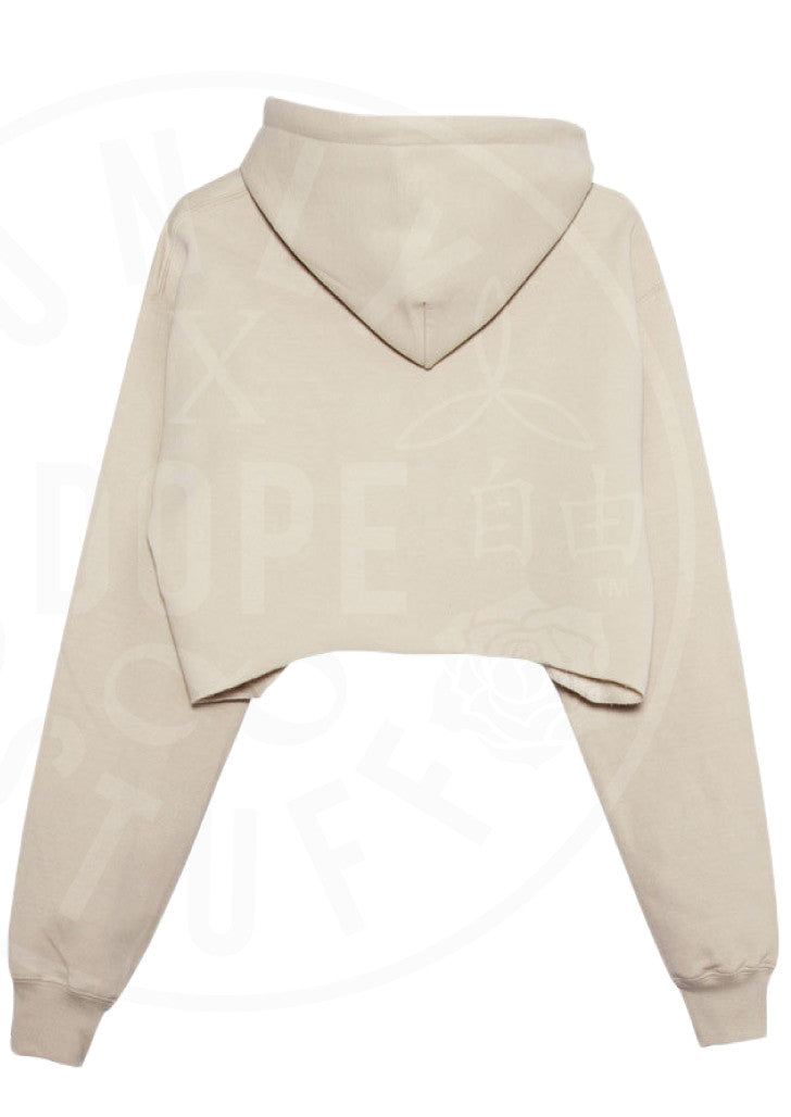 Aint Nothing But A G Thang Cropped Hoodie