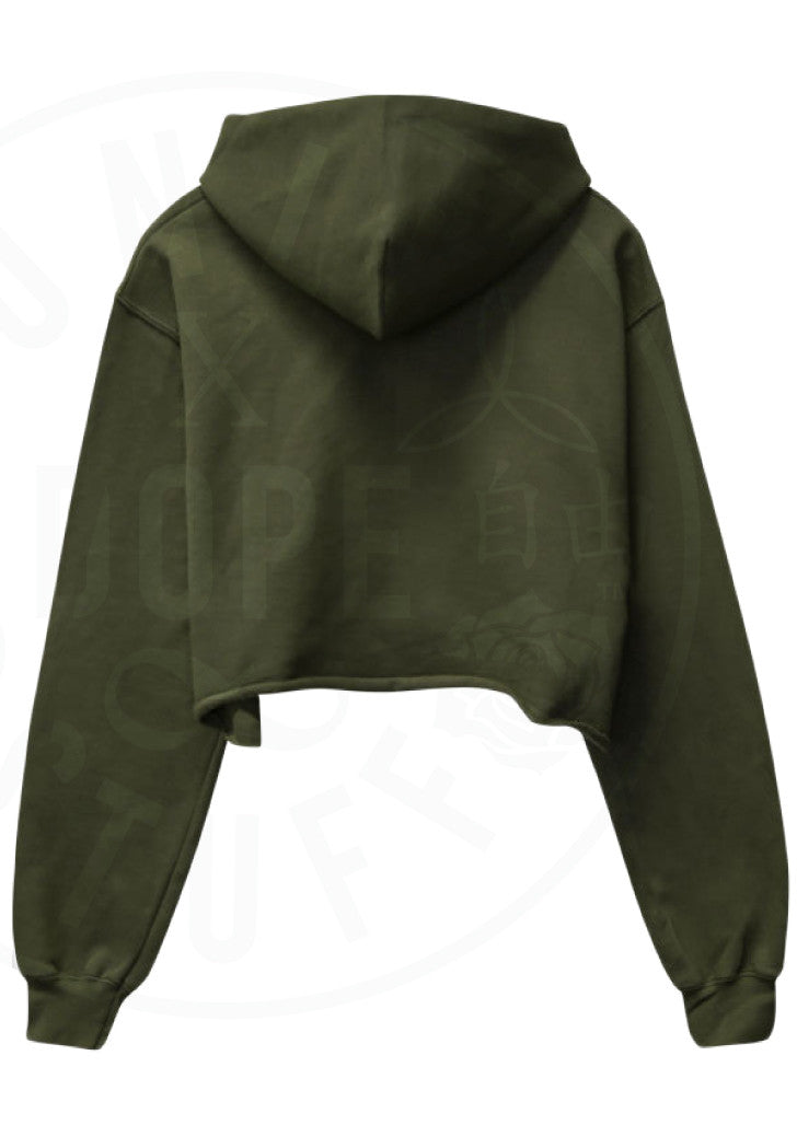 Aint Nothing But A G Thang Cropped Hoodie