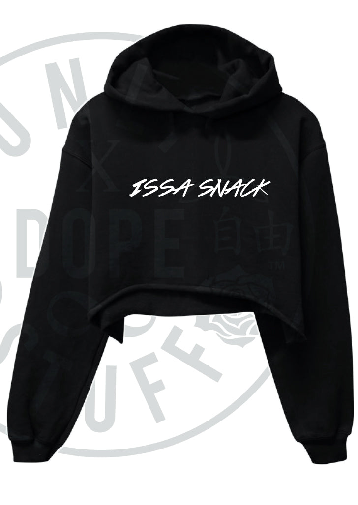 Issa Snack Cropped Hoodie