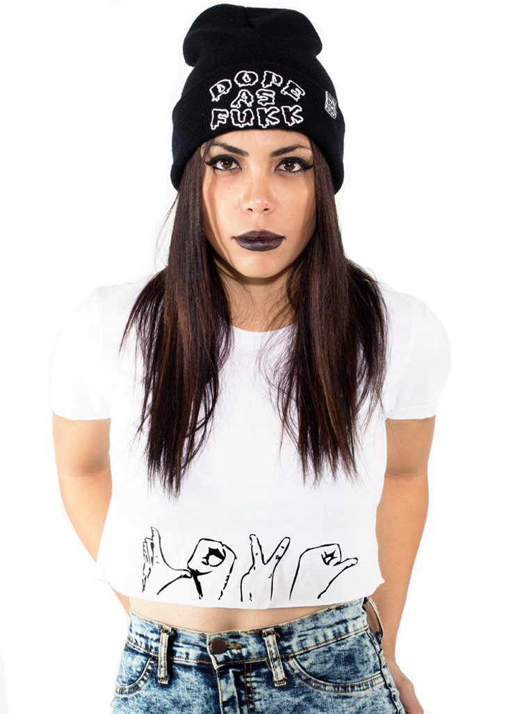 Love Crop Tee