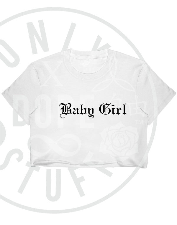 Baby Girl Crop Tee