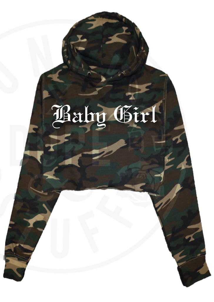 Baby Girl Cropped Hoodie – M. Allen